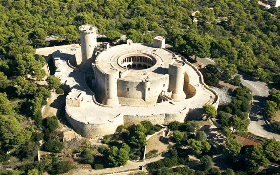 Panorámica del Castillo de Bellver 